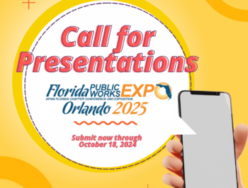 Photo for APWA Florida Chapter 2025 Expo Call for Presentations